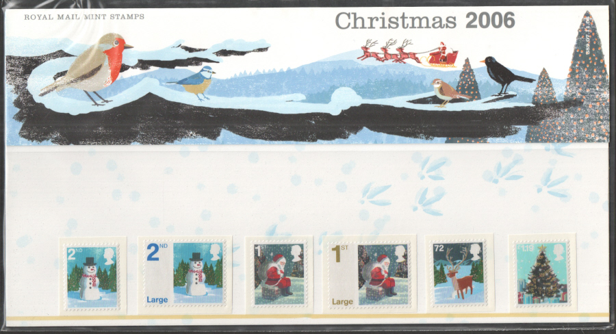 (image for) 2006 Christmas Royal Mail Presentation Pack 389 - Click Image to Close